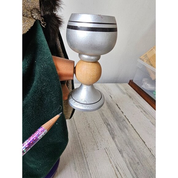 Steinbach Xmas dove soldier cup sword nutcracker - Picture 10 of 14